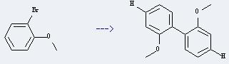 1,1'-Biphenyl,2,2'-dimethoxy- can be prepared by 1-bromo-2-methoxy-benzene. 